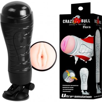 BAILE CRAZY BULL FLORA мастурбатор вагина без вибрации в тубе BAILE CRAZY BULL FLORA мастурбатор вагина без вибрации в тубе