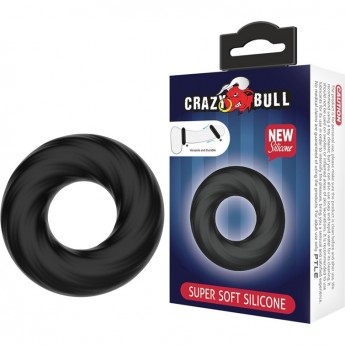BAILE CRAZY BULL SUPER SOFT эластичное эрекционное кольцо BAILE CRAZY BULL SUPER SOFT эластичное эрекционное кольцо