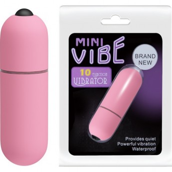 BAILE MINI VIDE розовая компактная вибропуля BAILE MINI VIDE розовая компактная вибропуля