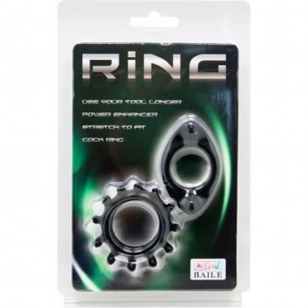 BAILE RING набор эрекционных колец рельефной формы BAILE RING набор эрекционных колец рельефной формы