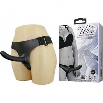 BAILE ULTRA HARNESS LES DILDO страпон эргономичный на ремнях BAILE ULTRA HARNESS LES DILDO страпон эргономичный на ремнях